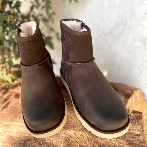 classic mini zip waterproof boot